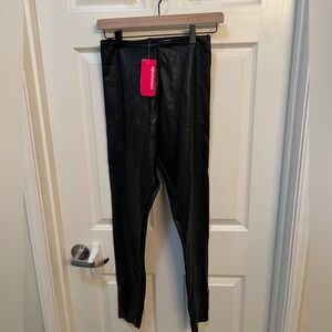 Commando pleather leggings black